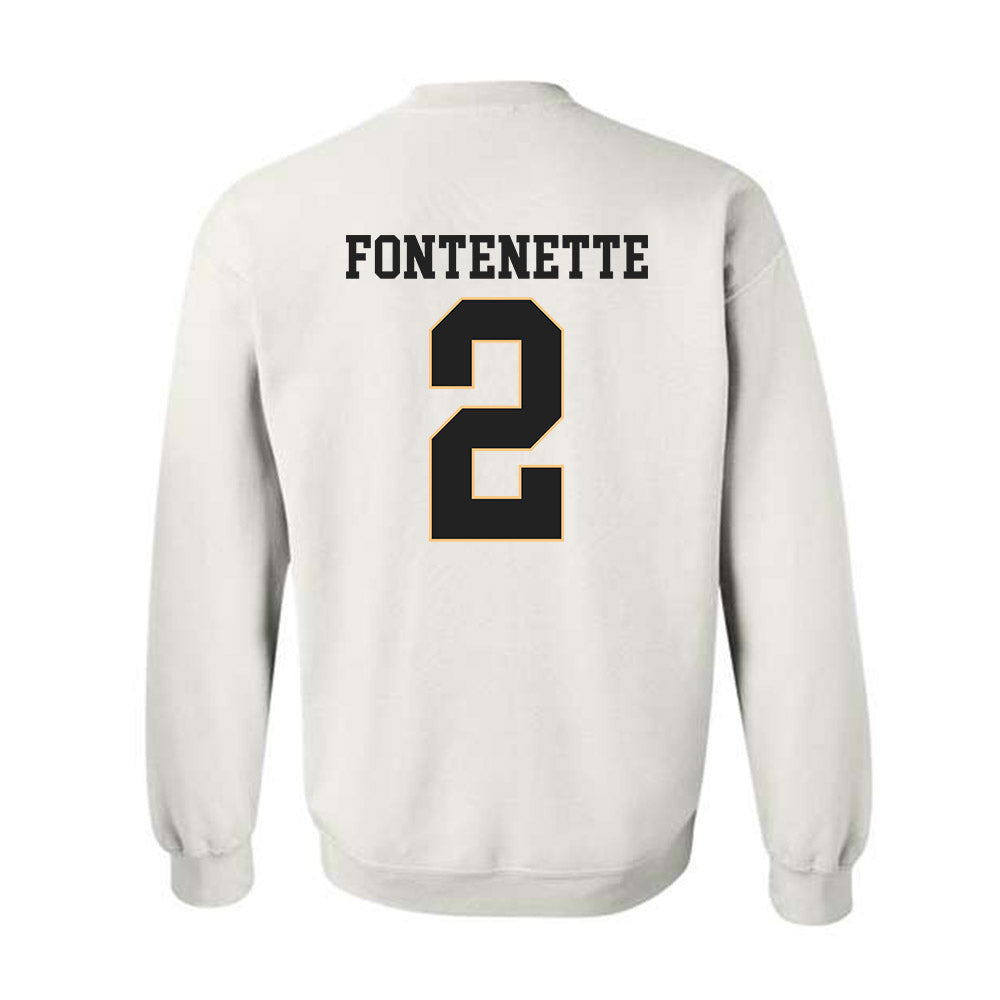 Vanderbilt - NCAA Football : Randon Fontenette - Replica Shersey Crewneck Sweatshirt