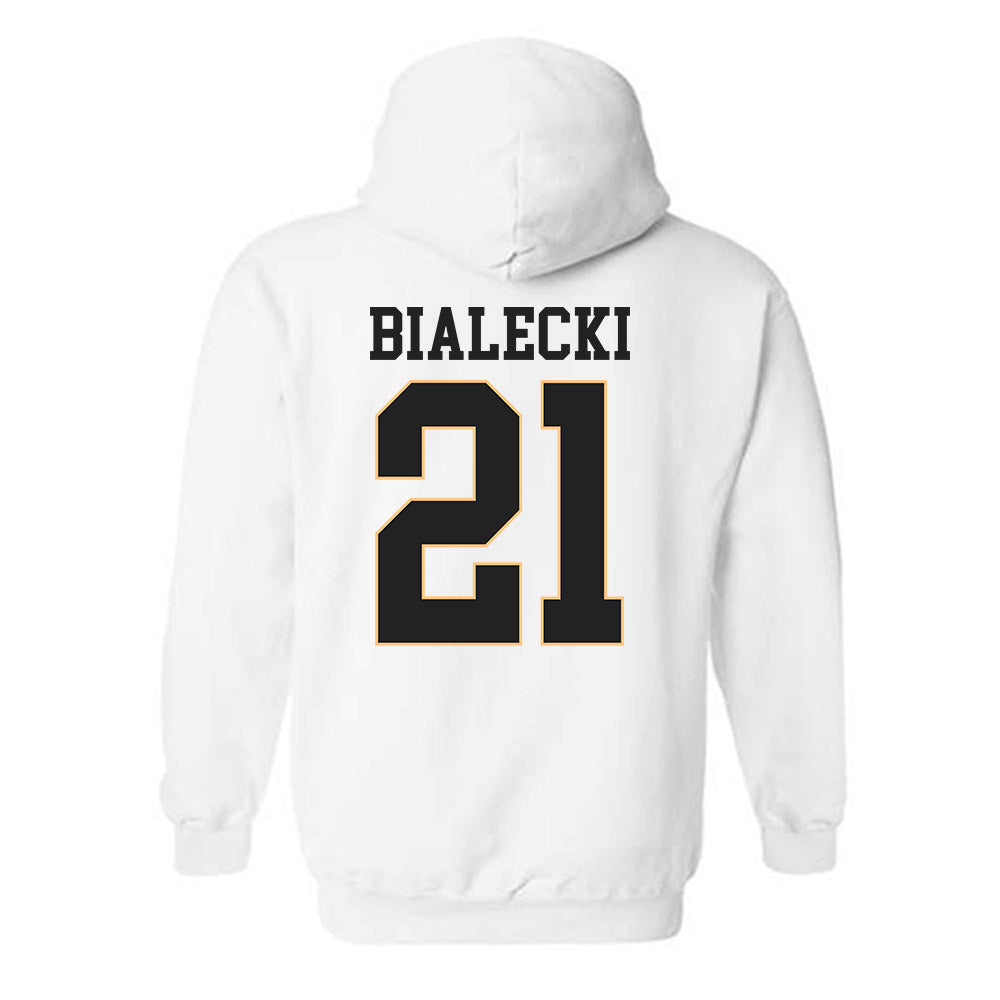 Vanderbilt - NCAA Women's Lacrosse : Elise Bialecki - Replica Shersey Hooded Sweatshirt