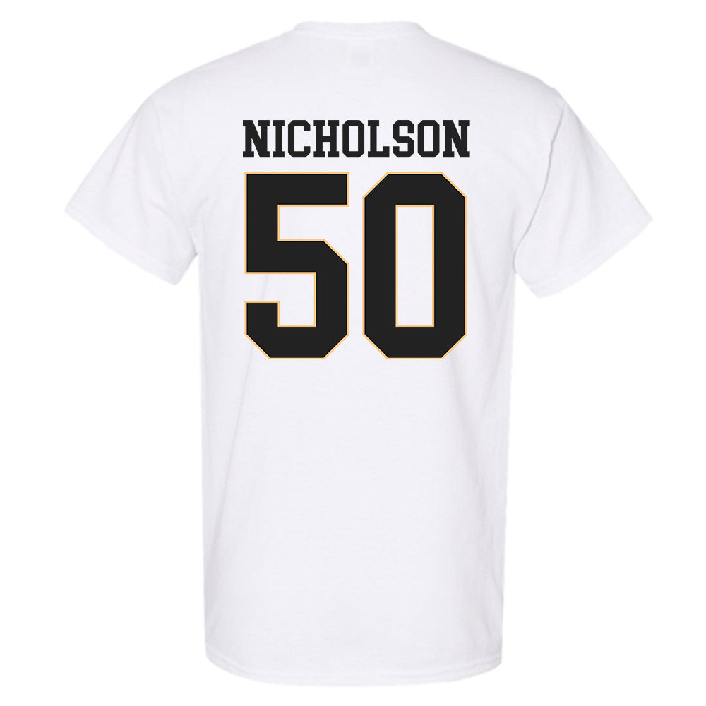 Vanderbilt - NCAA Men's Basketball : Mason Nicholson - Replica Shersey T-Shirt-1