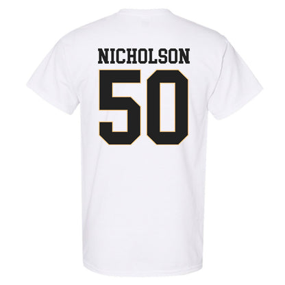 Vanderbilt - NCAA Men's Basketball : Mason Nicholson - Replica Shersey T-Shirt-1