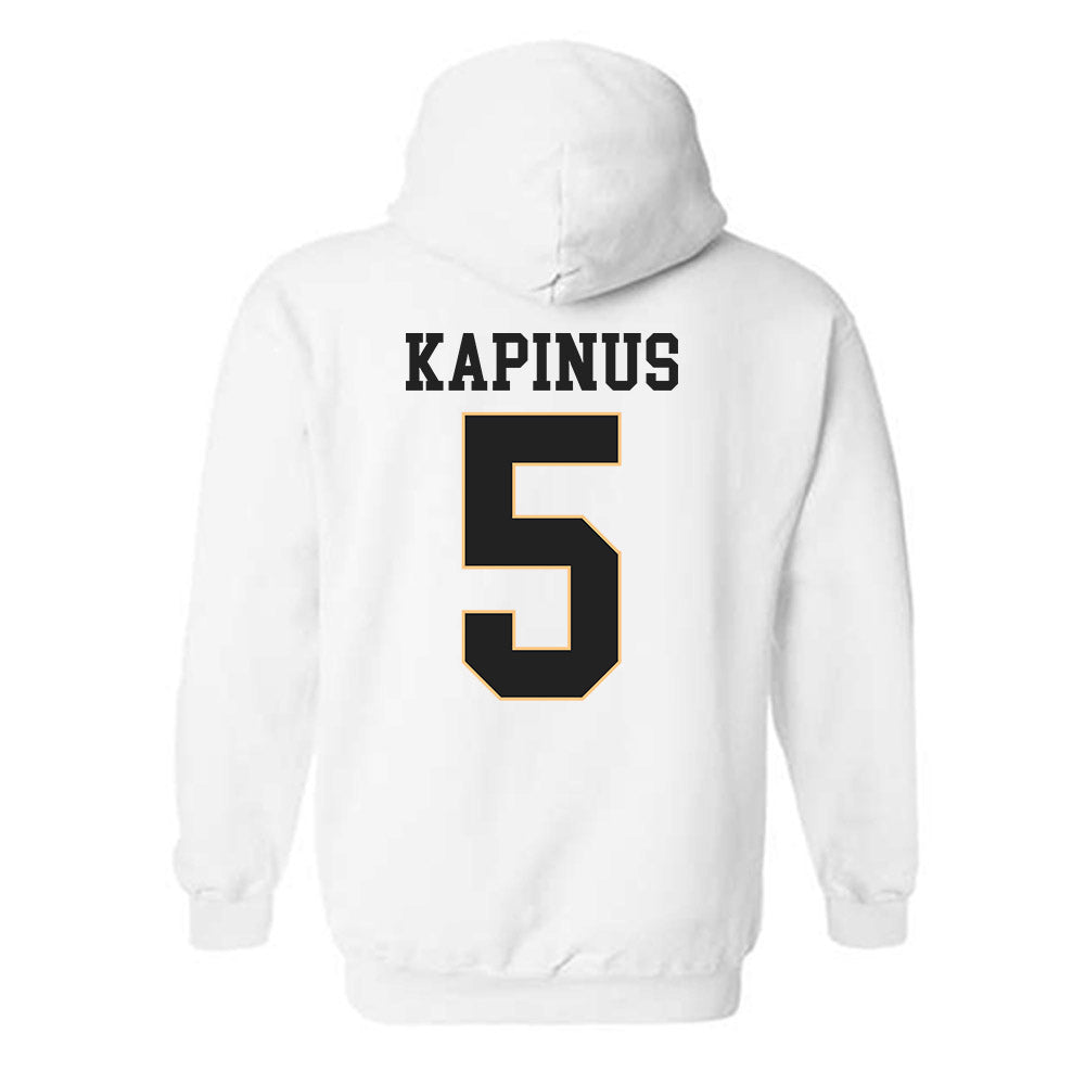 Vanderbilt - NCAA Women's Basketball : Leilani Kapinus - Replica Shersey Hooded Sweatshirt