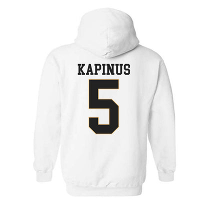 Vanderbilt - NCAA Women's Basketball : Leilani Kapinus - Replica Shersey Hooded Sweatshirt