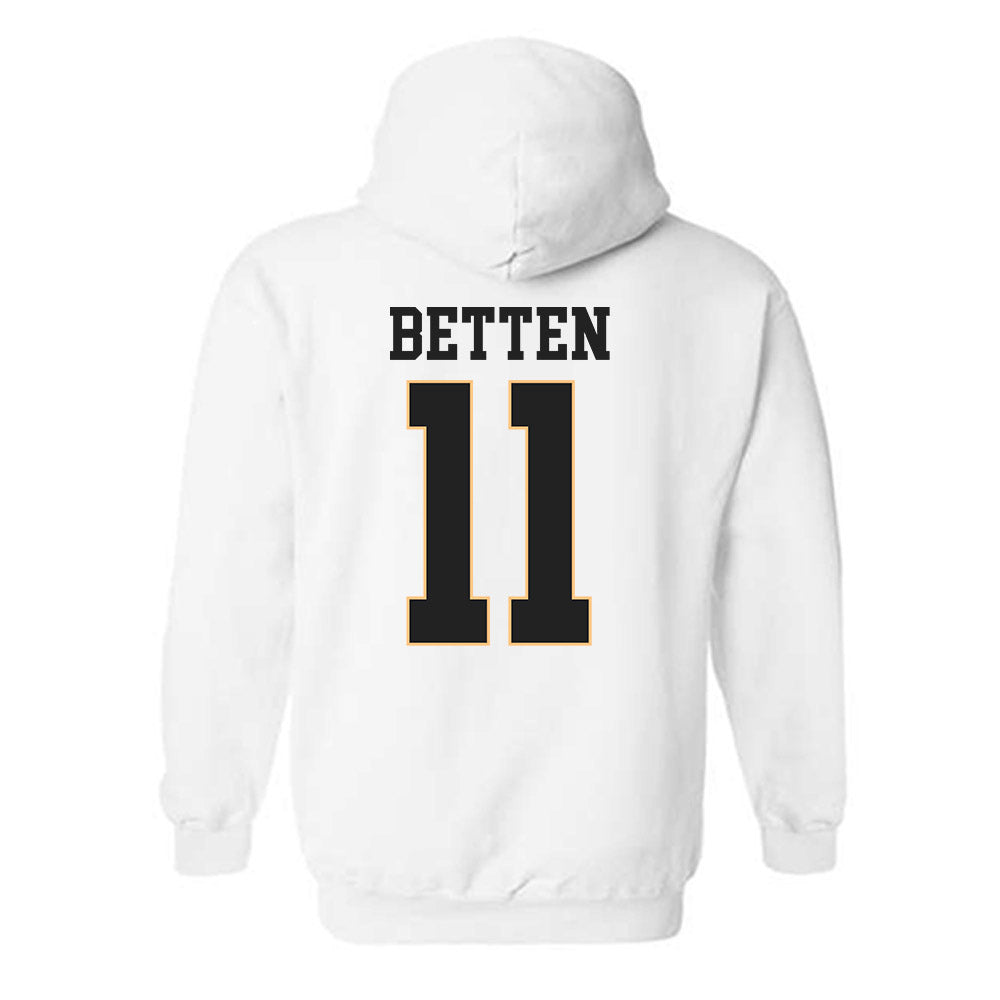 Vanderbilt - NCAA Women's Lacrosse : Cora Betten - Replica Shersey Hooded Sweatshirt-1