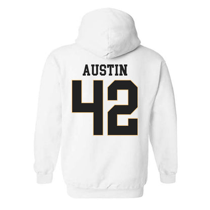 Vanderbilt - NCAA Baseball : Reginald Austin - Replica Shersey Hooded Sweatshirt-1