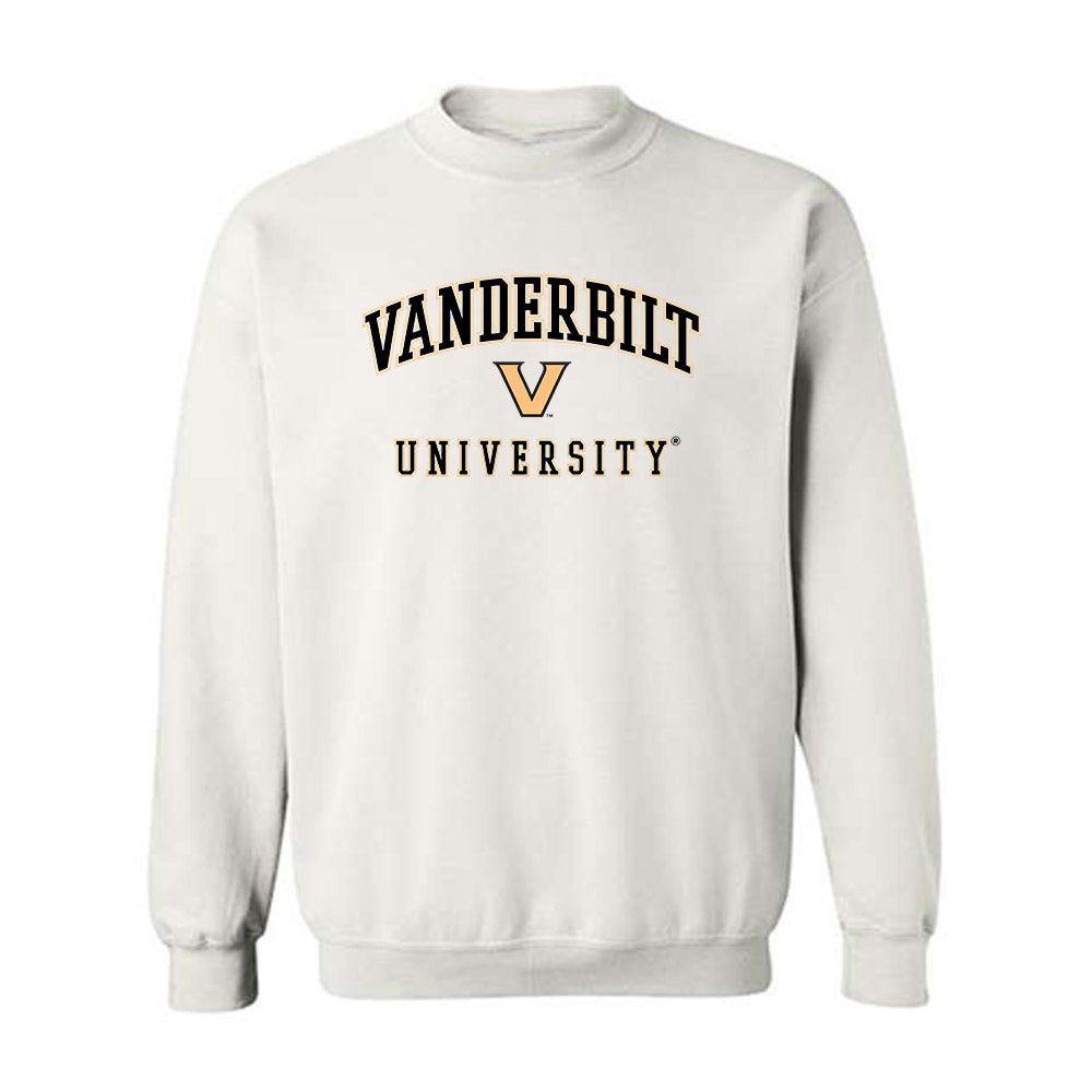 Vanderbilt - NCAA Baseball : Max Jensen - Replica Shersey Crewneck Sweatshirt-0
