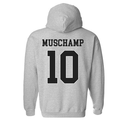 Vanderbilt - NCAA Football : Whit Muschamp - Replica Shersey Hooded Sweatshirt-1