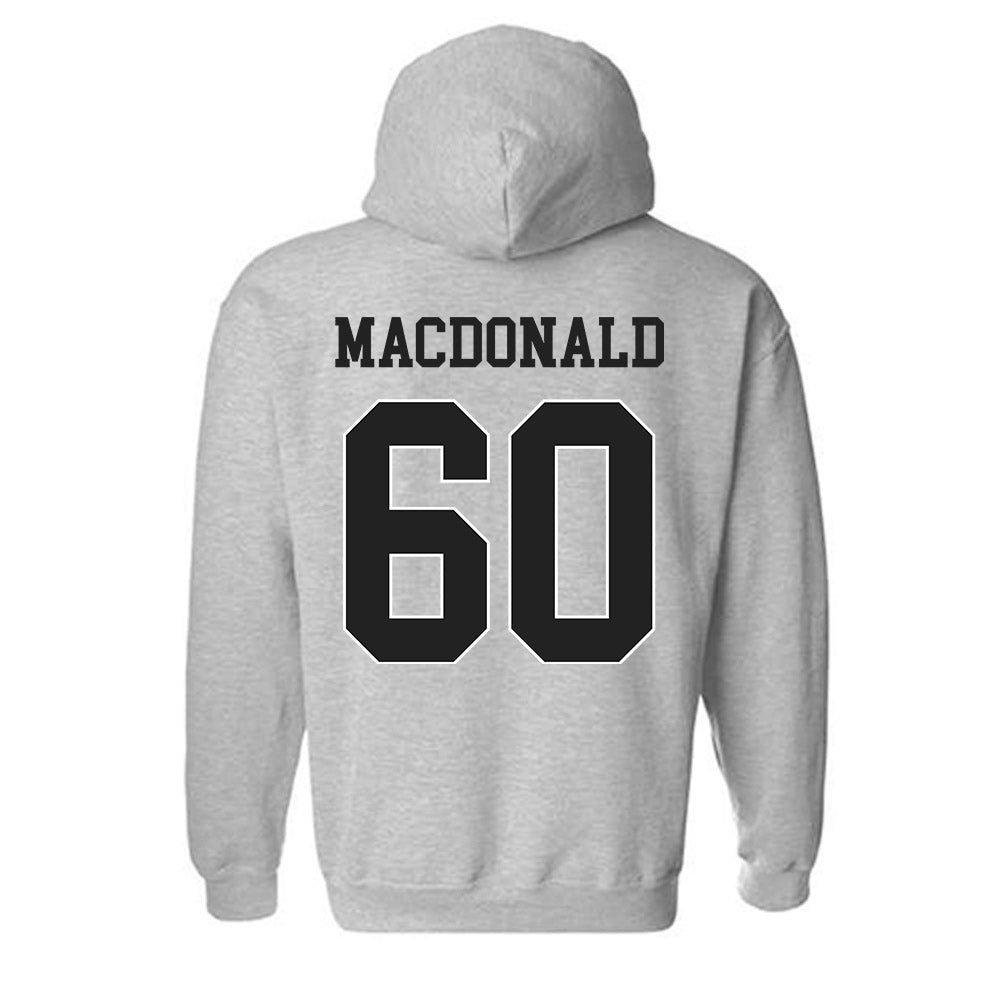Vanderbilt - NCAA Football : Duncan MacDonald - Replica Shersey Hooded Sweatshirt-1