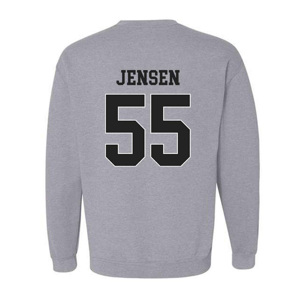 Vanderbilt - NCAA Baseball : Max Jensen - Replica Shersey Crewneck Sweatshirt-1