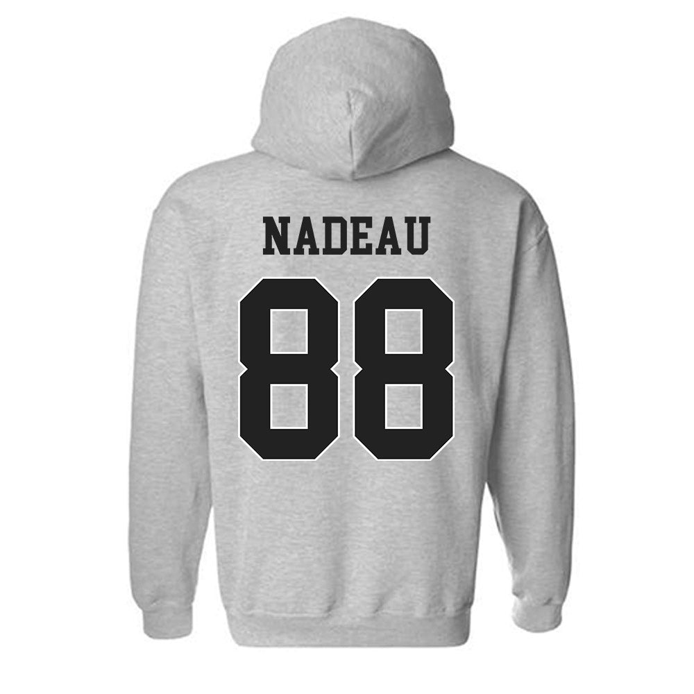 Vanderbilt - NCAA Baseball : Wyatt Nadeau - Replica Shersey Hooded Sweatshirt-1