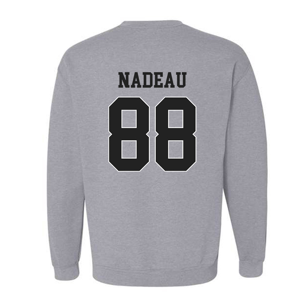 Vanderbilt - NCAA Baseball : Wyatt Nadeau - Replica Shersey Crewneck Sweatshirt-1