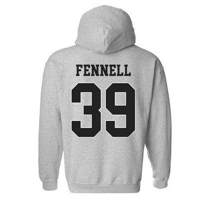 Vanderbilt - NCAA Baseball : Connor Fennell - Replica Shersey Hooded Sweatshirt