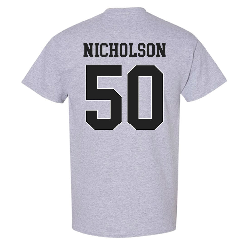 Vanderbilt - NCAA Men's Basketball : Mason Nicholson - Replica Shersey T-Shirt-1