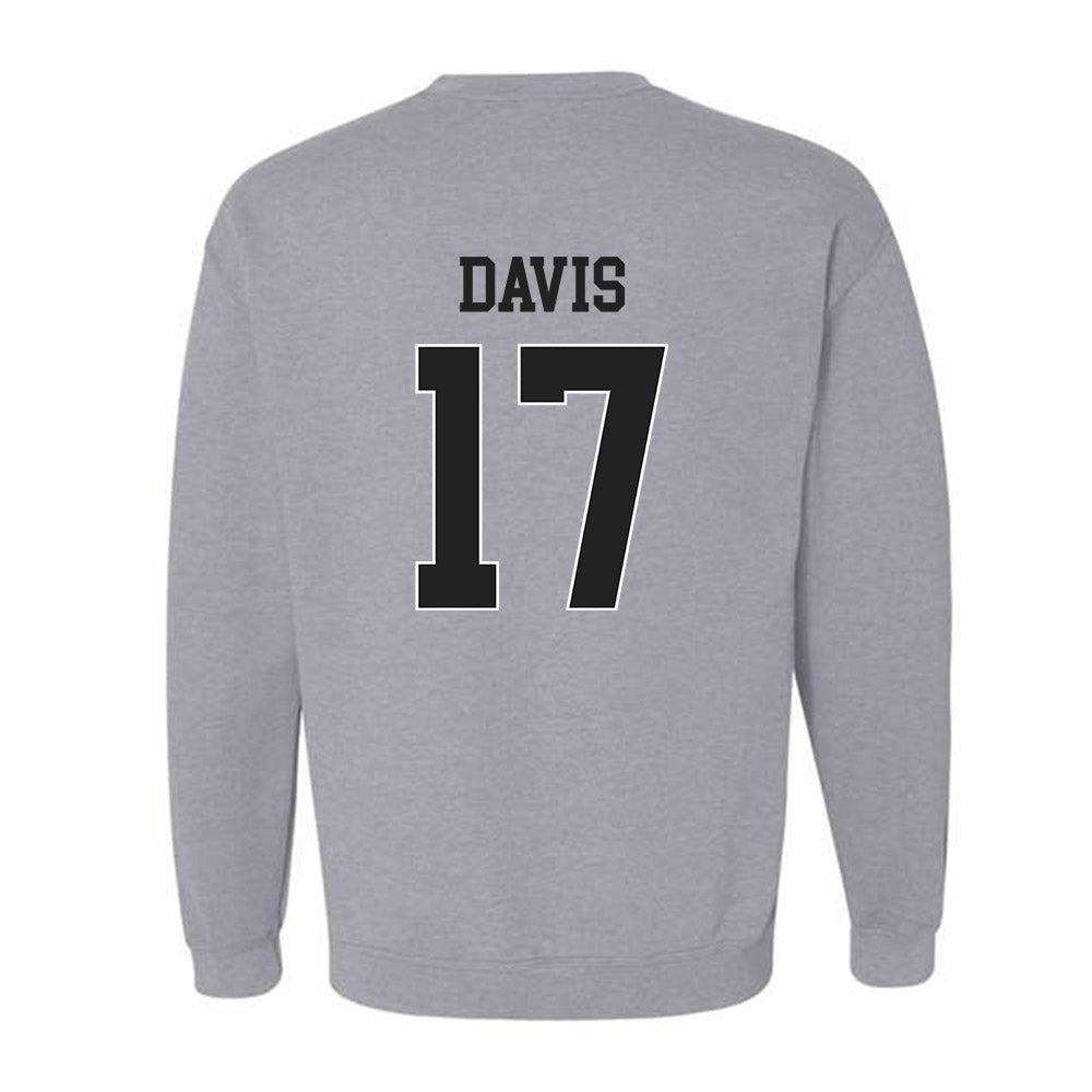 Vanderbilt - NCAA Football : Mark Davis - Replica Shersey Crewneck Sweatshirt-1