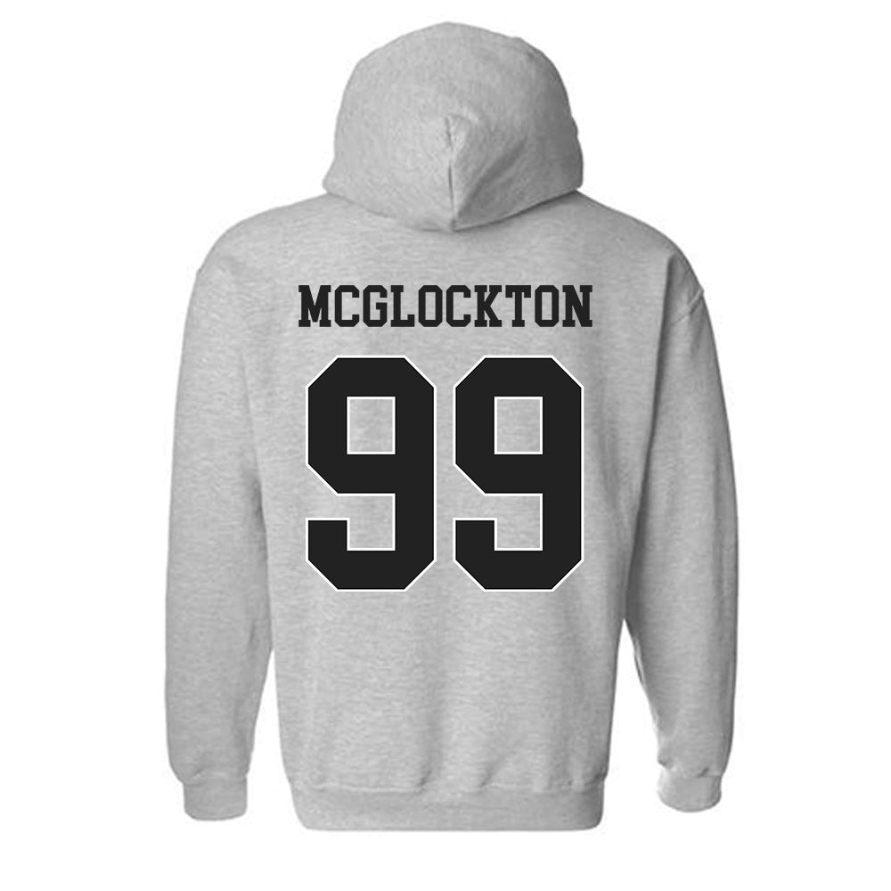 Vanderbilt - NCAA Men's Basketball : Devin Mcglockton - Replica Shersey Hooded Sweatshirt-1