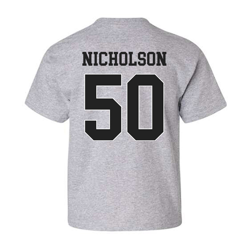 Vanderbilt - NCAA Men's Basketball : Mason Nicholson - Replica Shersey Youth T-Shirt-1