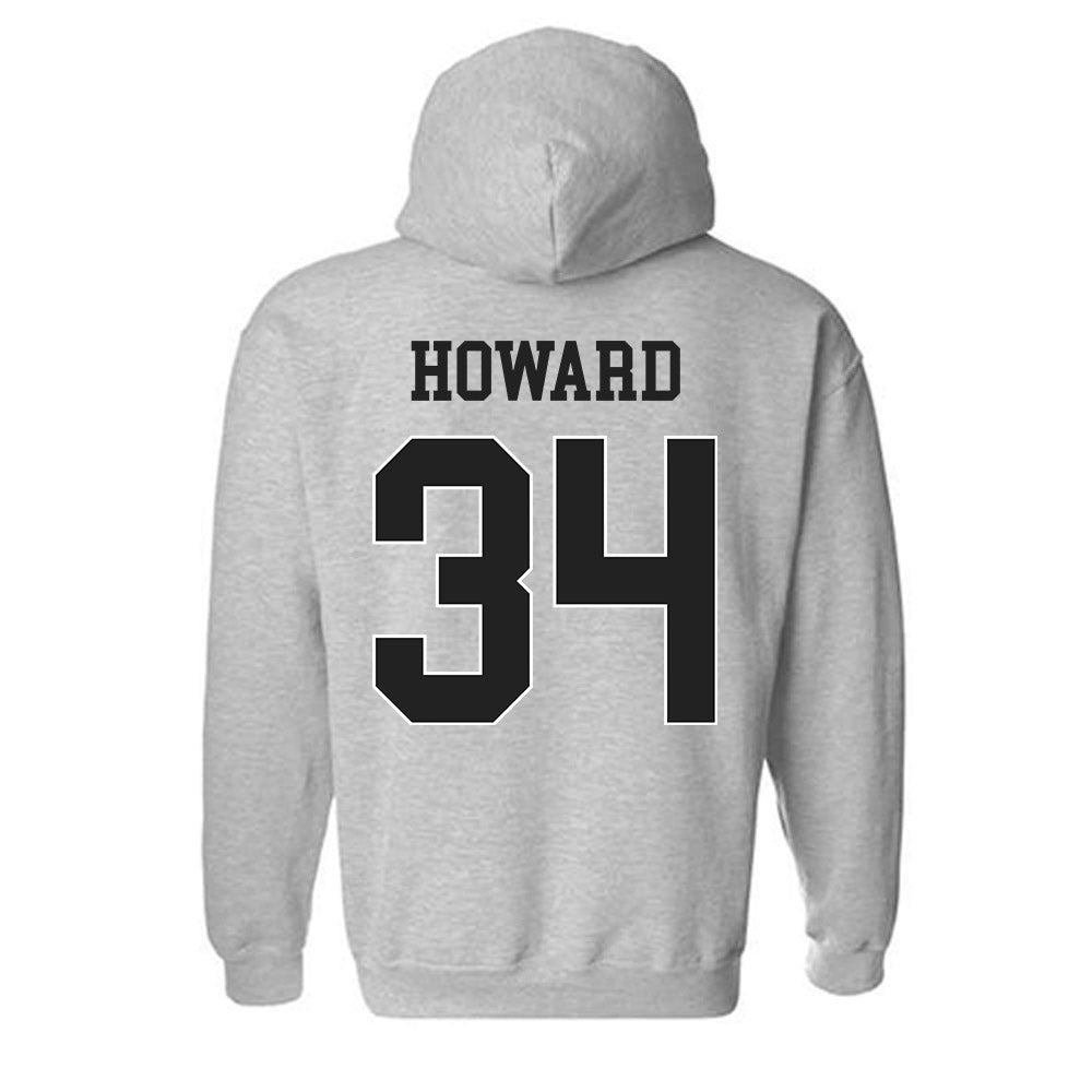 Vanderbilt - NCAA Football : Austin Howard - Replica Shersey Hooded Sweatshirt-1