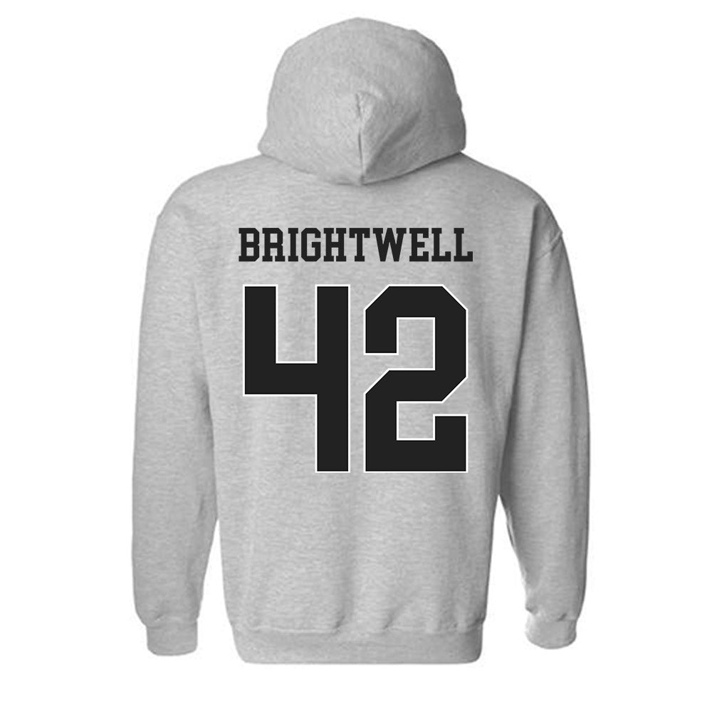 Vanderbilt - NCAA Baseball : Collin Brightwell - Replica Shersey Hooded Sweatshirt-1