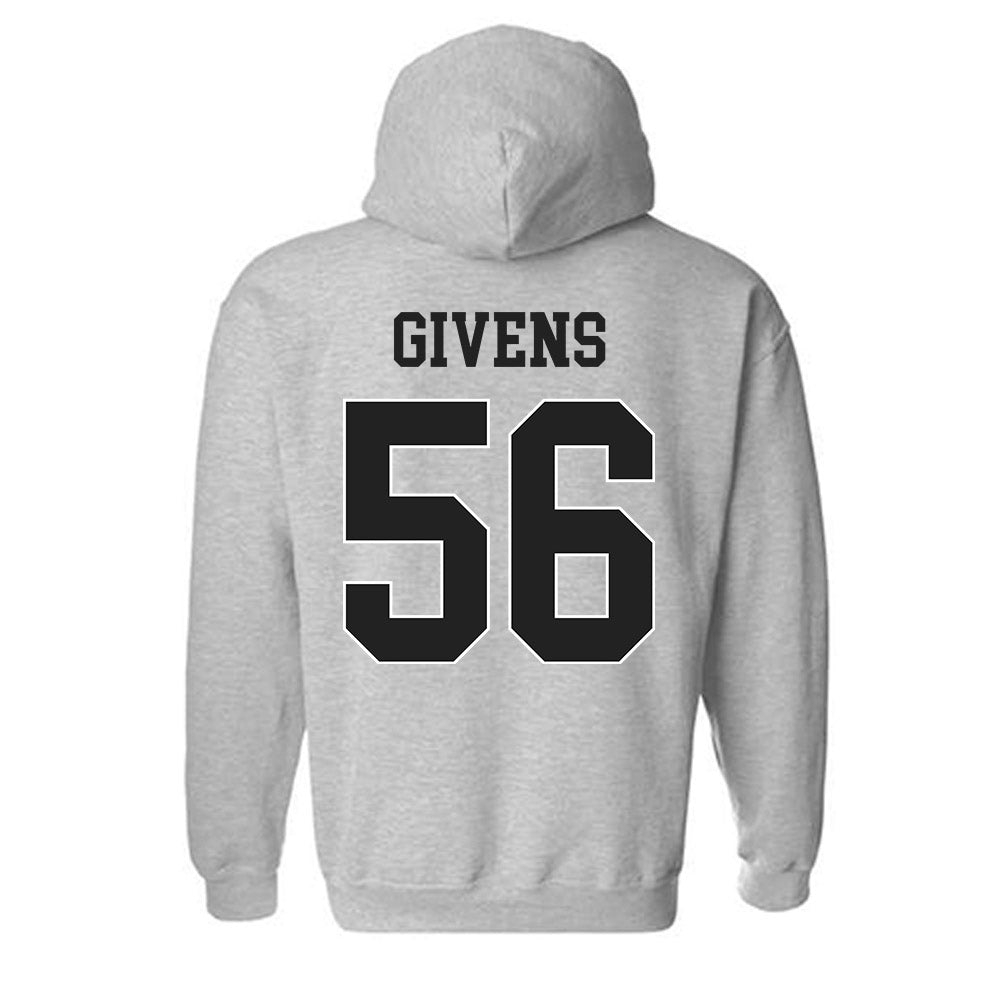 Vanderbilt - NCAA Football : Gunner Givens - Replica Shersey Hooded Sweatshirt-1