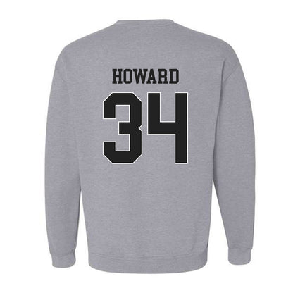 Vanderbilt - NCAA Football : Austin Howard - Replica Shersey Crewneck Sweatshirt-1