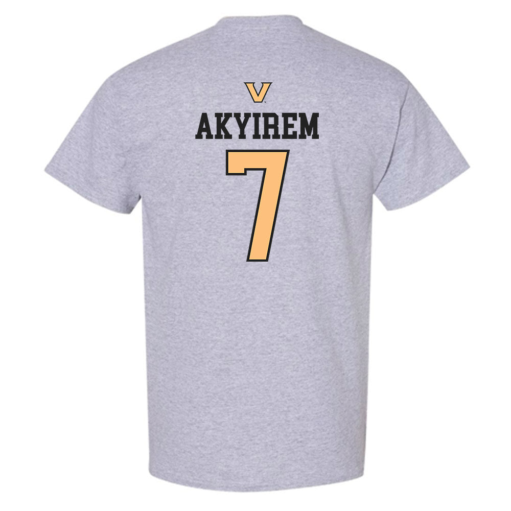 Vanderbilt - NCAA Women's Soccer : Vivian Akyirem - Sports Shersey T-Shirt-1