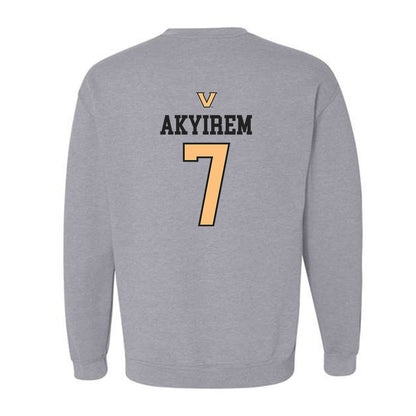 Vanderbilt - NCAA Women's Soccer : Vivian Akyirem - Sports Shersey Crewneck Sweatshirt-1