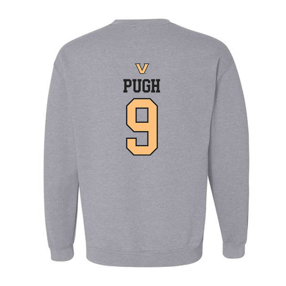 Vanderbilt - NCAA Women's Soccer : Victoria Pugh - Sports Shersey Crewneck Sweatshirt-1