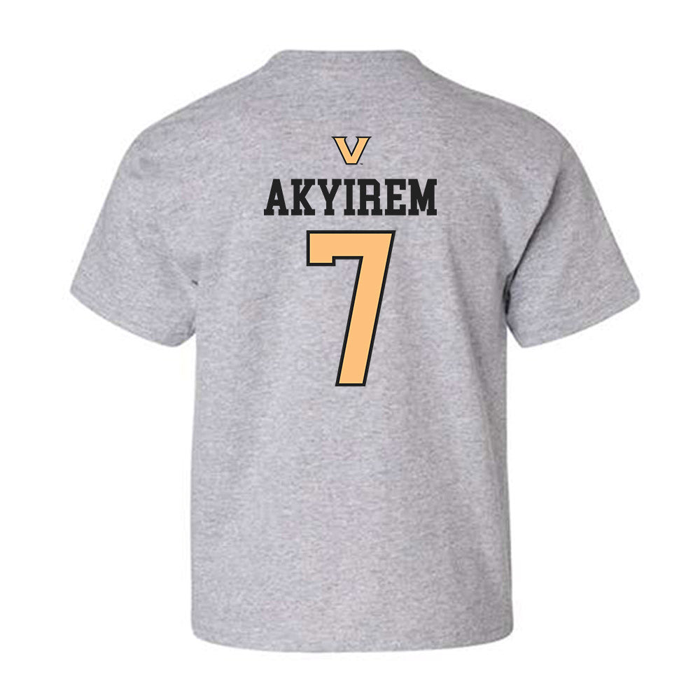 Vanderbilt - NCAA Women's Soccer : Vivian Akyirem - Sports Shersey Youth T-Shirt-1