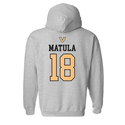 Vanderbilt - NCAA Women's Soccer : Margo Matula - Sports Shersey Hooded Sweatshirt-1