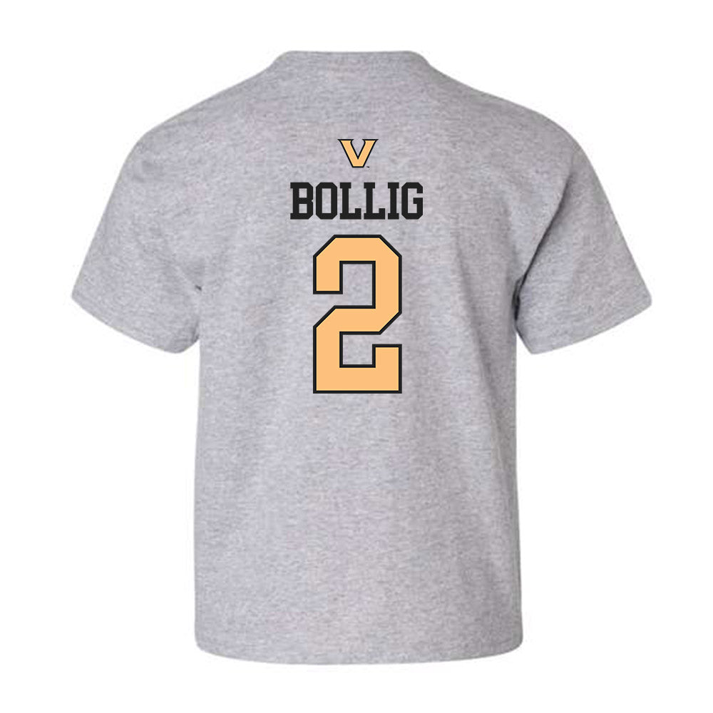 Vanderbilt - NCAA Women's Soccer : Ally Bollig - Sports Shersey Youth T-Shirt