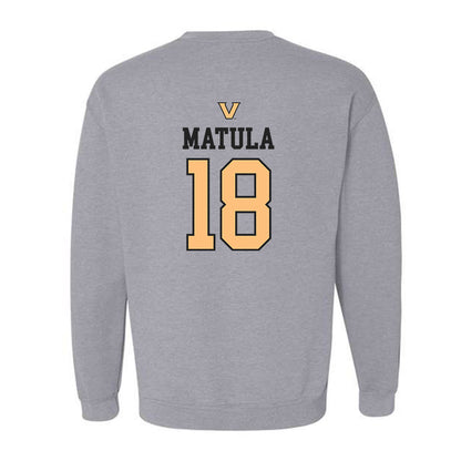 Vanderbilt - NCAA Women's Soccer : Margo Matula - Sports Shersey Crewneck Sweatshirt-1