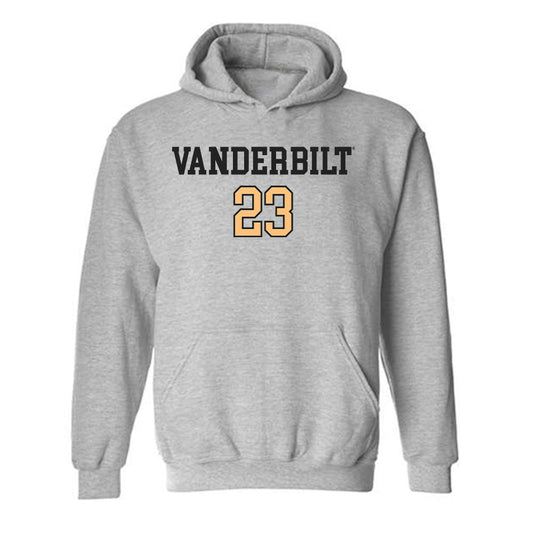 Vanderbilt - NCAA Women's Soccer : Maci Teater - Sports Shersey Hooded Sweatshirt-0