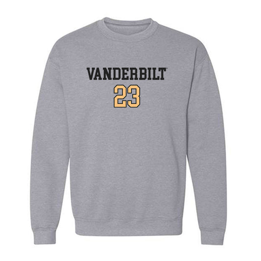 Vanderbilt - NCAA Women's Soccer : Maci Teater - Sports Shersey Crewneck Sweatshirt-0
