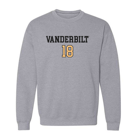 Vanderbilt - NCAA Women's Soccer : Margo Matula - Sports Shersey Crewneck Sweatshirt-0