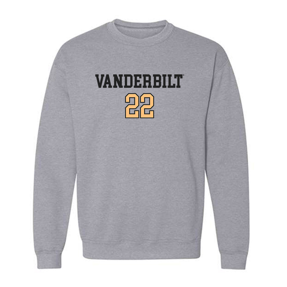 Vanderbilt - NCAA Women's Soccer : Ellett Smith - Sports Shersey Crewneck Sweatshirt-0