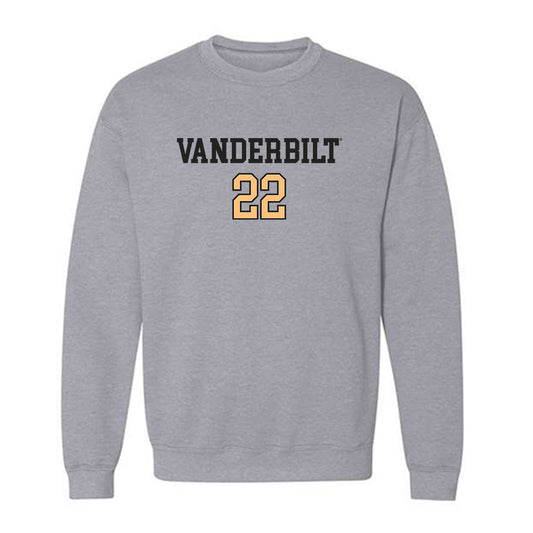 Vanderbilt - NCAA Women's Soccer : Ellett Smith - Sports Shersey Crewneck Sweatshirt-0