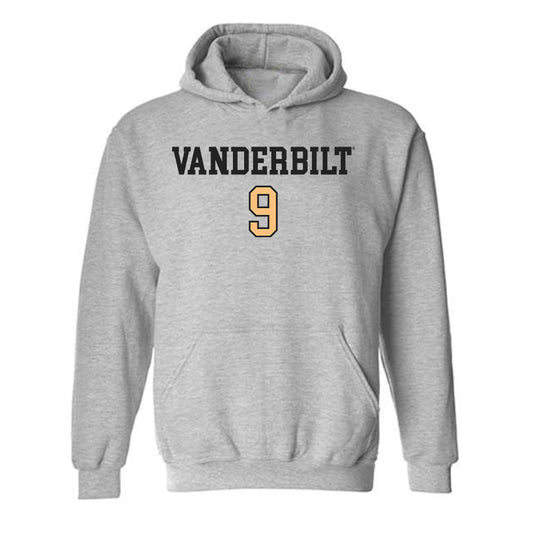 Vanderbilt - NCAA Women's Soccer : Victoria Pugh - Sports Shersey Hooded Sweatshirt-0