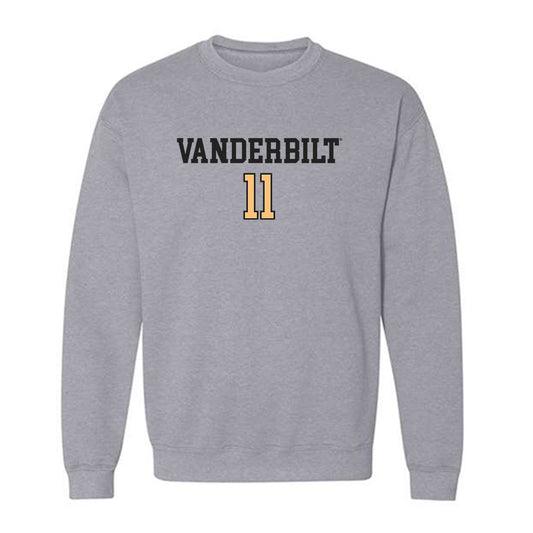 Vanderbilt - NCAA Women's Soccer : Melania Fullerton - Sports Shersey Crewneck Sweatshirt