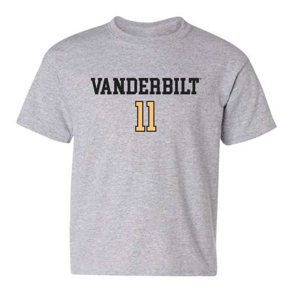 Vanderbilt - NCAA Women's Soccer : Melania Fullerton - Sports Shersey Youth T-Shirt