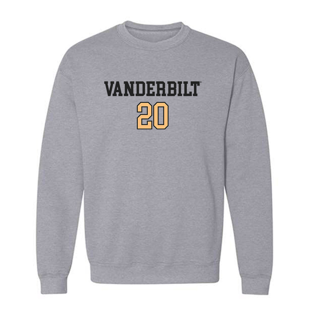 Vanderbilt - NCAA Women's Soccer : Susanna Soderman - Sports Shersey Crewneck Sweatshirt-0