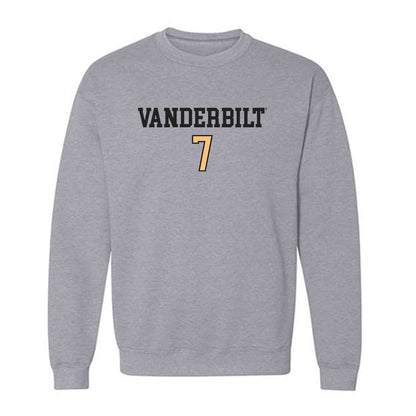 Vanderbilt - NCAA Women's Soccer : Vivian Akyirem - Sports Shersey Crewneck Sweatshirt-0