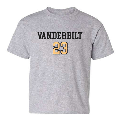 Vanderbilt - NCAA Women's Soccer : Maci Teater - Sports Shersey Youth T-Shirt-0