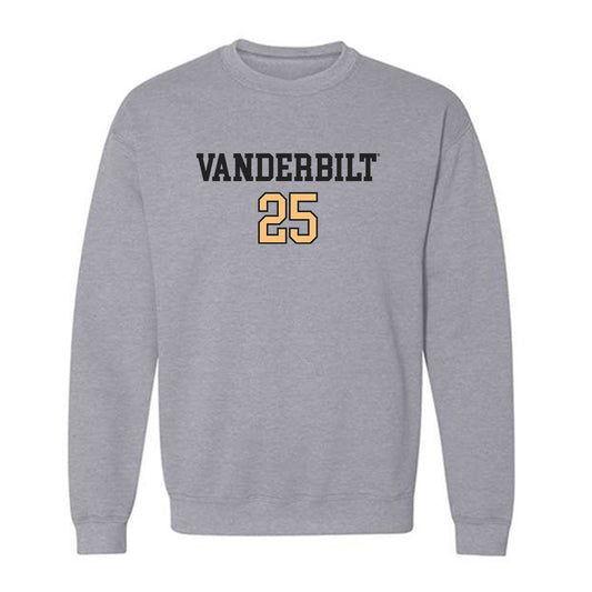 Vanderbilt - NCAA Women's Soccer : Caitlin Chase - Sports Shersey Crewneck Sweatshirt-0