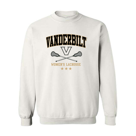Vanderbilt - NCAA Women's Lacrosse : Caelan Jones - Sports Shersey Crewneck Sweatshirt-0