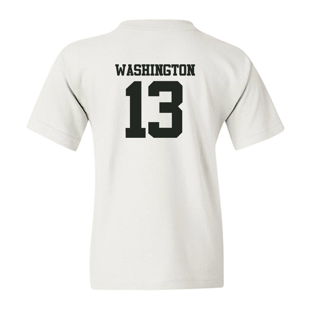 Vanderbilt - NCAA Men's Basketball : Jalen Washington - Sports Shersey Youth T-Shirt-1