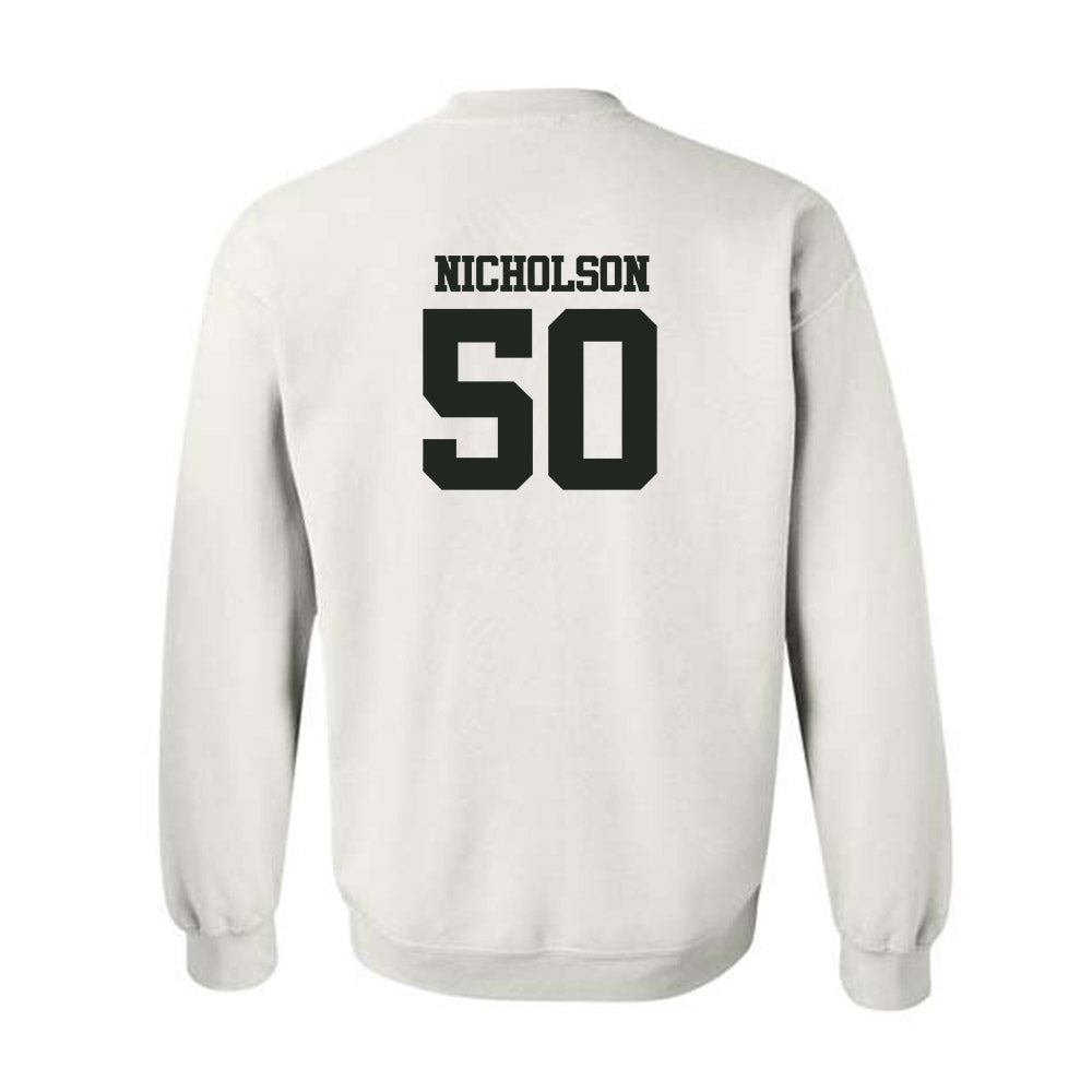 Vanderbilt - NCAA Men's Basketball : Mason Nicholson - Sports Shersey Crewneck Sweatshirt-1