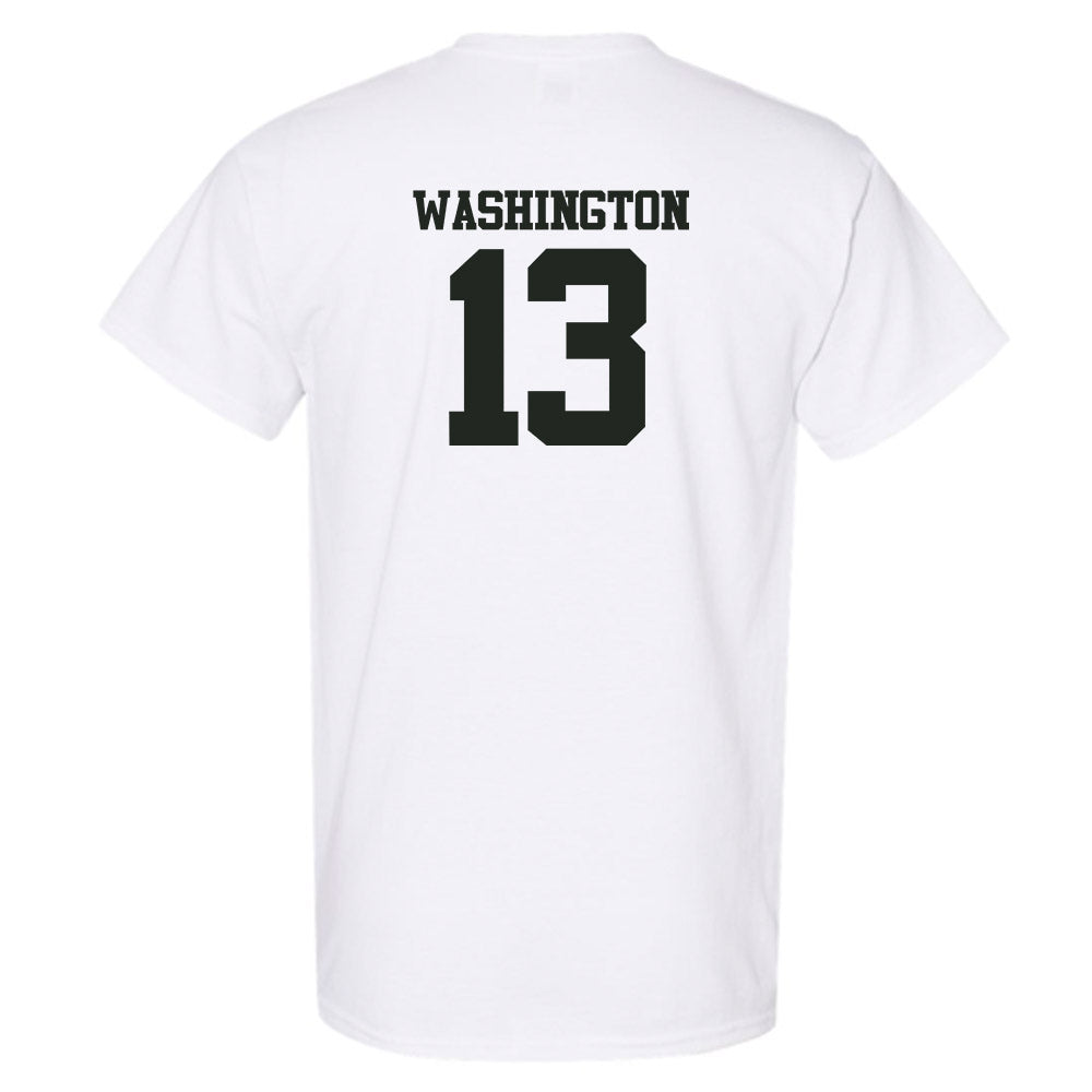 Vanderbilt - NCAA Men's Basketball : Jalen Washington - Sports Shersey T-Shirt-1