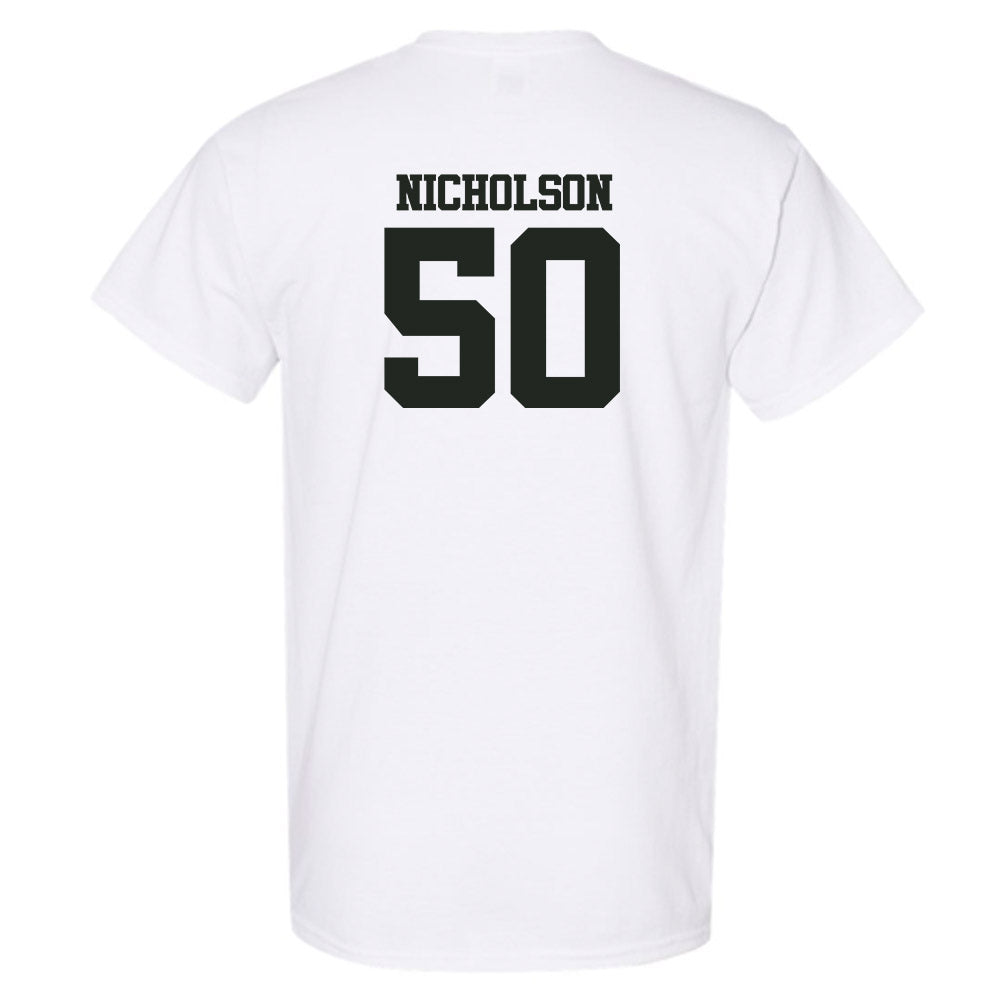 Vanderbilt - NCAA Men's Basketball : Mason Nicholson - Sports Shersey T-Shirt-1