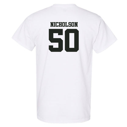 Vanderbilt - NCAA Men's Basketball : Mason Nicholson - Sports Shersey T-Shirt-1