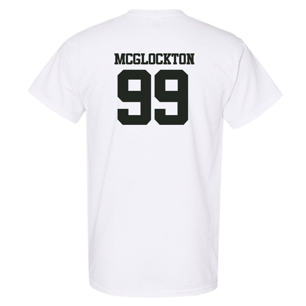 Vanderbilt - NCAA Men's Basketball : Devin Mcglockton - Sports Shersey T-Shirt-1