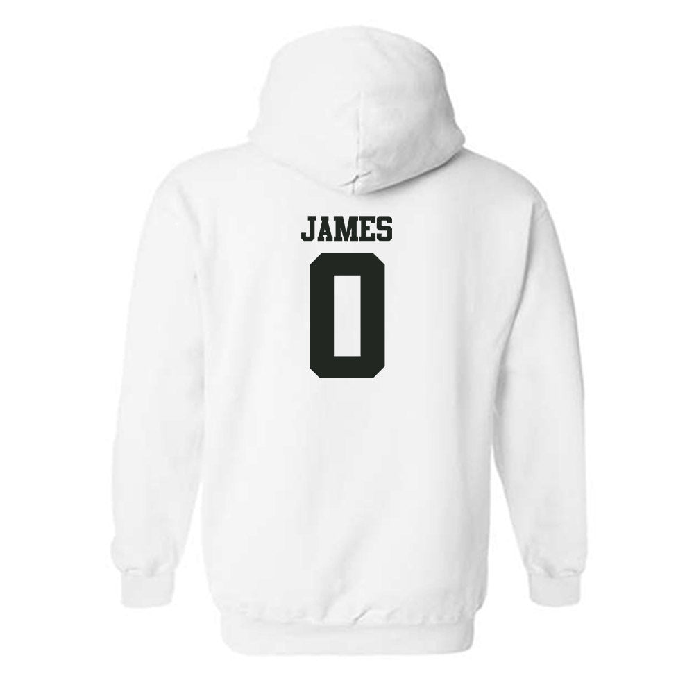Vanderbilt - NCAA Men's Basketball : Michael James - Sports Shersey Hooded Sweatshirt-1
